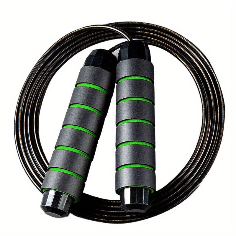 Weighted Speed Jump Rope with Memory Foam Handle