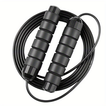 Weighted Speed Jump Rope with Memory Foam Handle